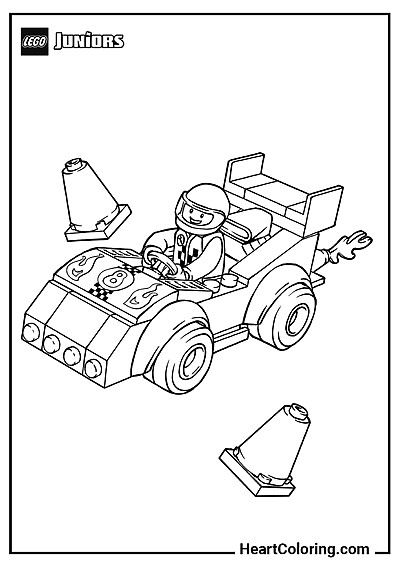 Lego Juniors Pilota Lego Juniors Pilota — utile per lo sviluppo motorio
