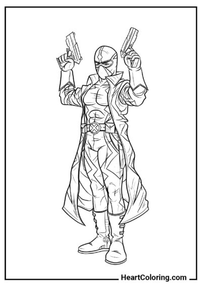 Guerrero Armado Descargar gratis el dibujo Guerrero Armado