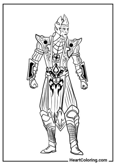 Bella immagine da colorare: Shinnok