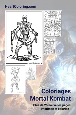 Coloriages Mortal Kombat