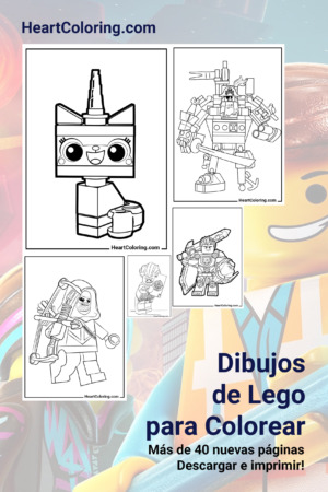 Dibujos de Lego para Colorear