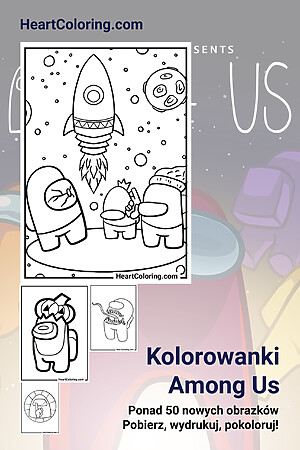 Kolorowanki Among Us