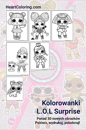 Kolorowanki L.O.L Surprise