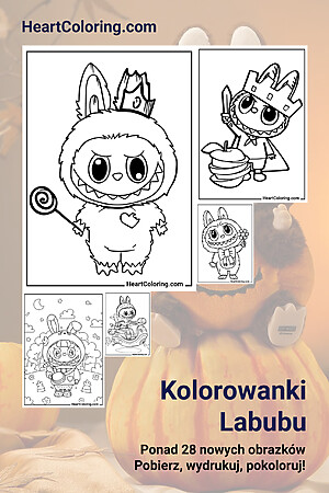 Kolorowanki Labubu