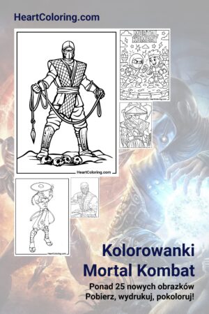 Kolorowanki Mortal Kombat