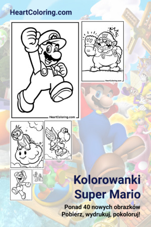 Kolorowanki Super Mario