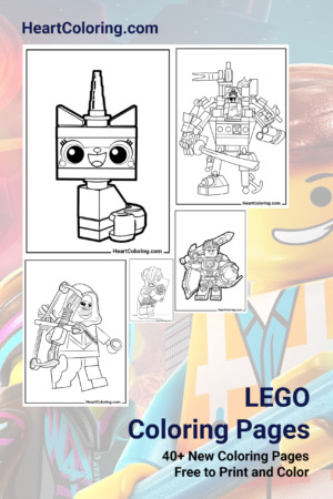 Lego Coloring Pages