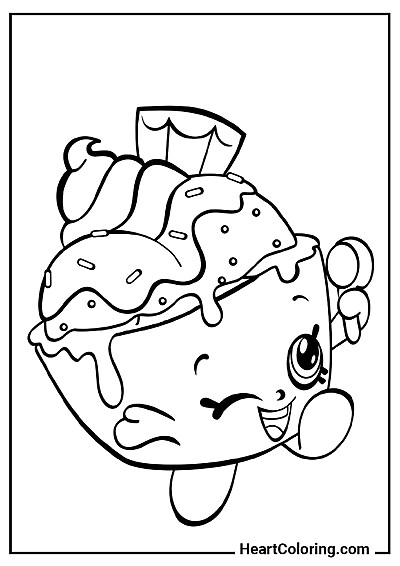 Feuille à colorier : Reine de la Glace