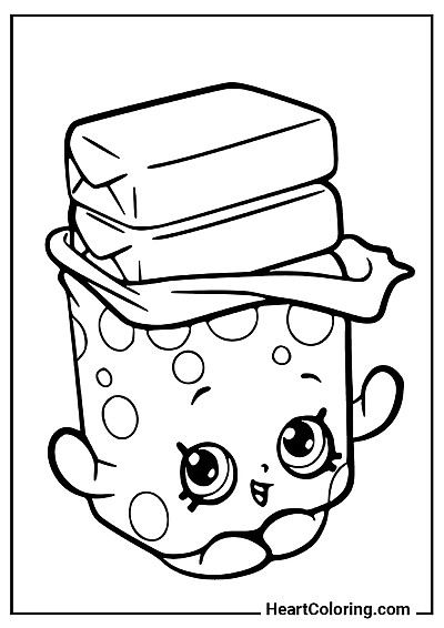Télécharger le coloriage Bobby Chewing-gum en PDF ou JPG