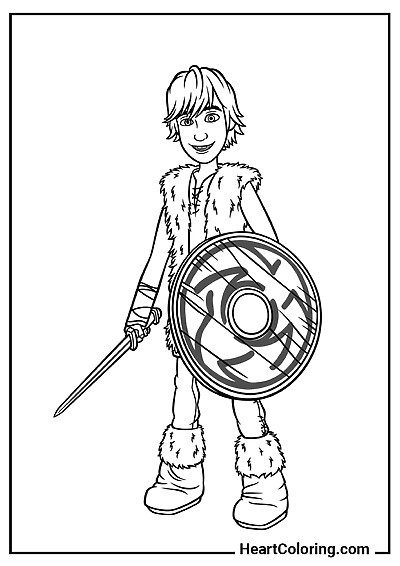 Desenho para imprimir: Soluço armado