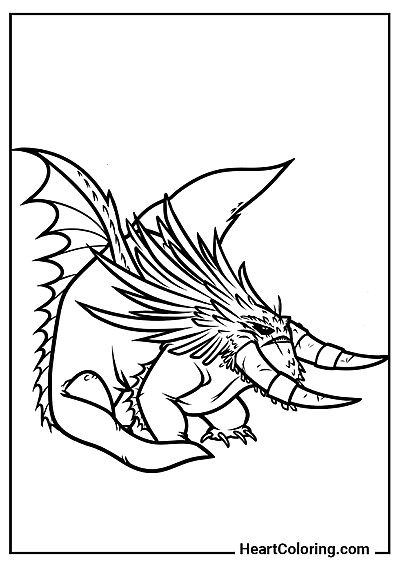 Colorir o desenho Grimma Monstruosa — baixe e imprima