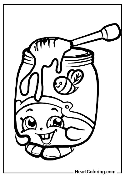Shopkins Pot de Miel — parfait pour un moment créatif