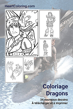 Coloriage Dragons