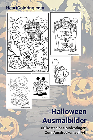 Halloween Ausmalbilder