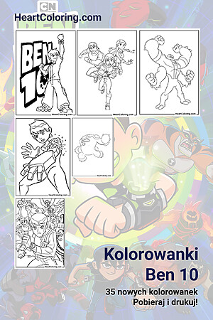 Kolorowanki Ben 10