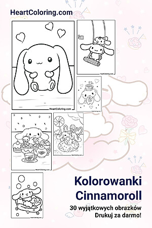 Kolorowanki Cinnamoroll