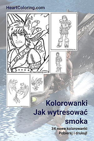 Kolorowanki Jak wytresować smoka