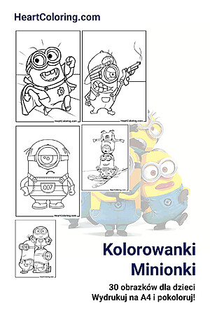 Kolorowanki Minionki