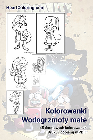 Kolorowanki Wodogrzmoty małe