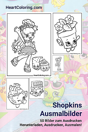 Shopkins Ausmalbilder